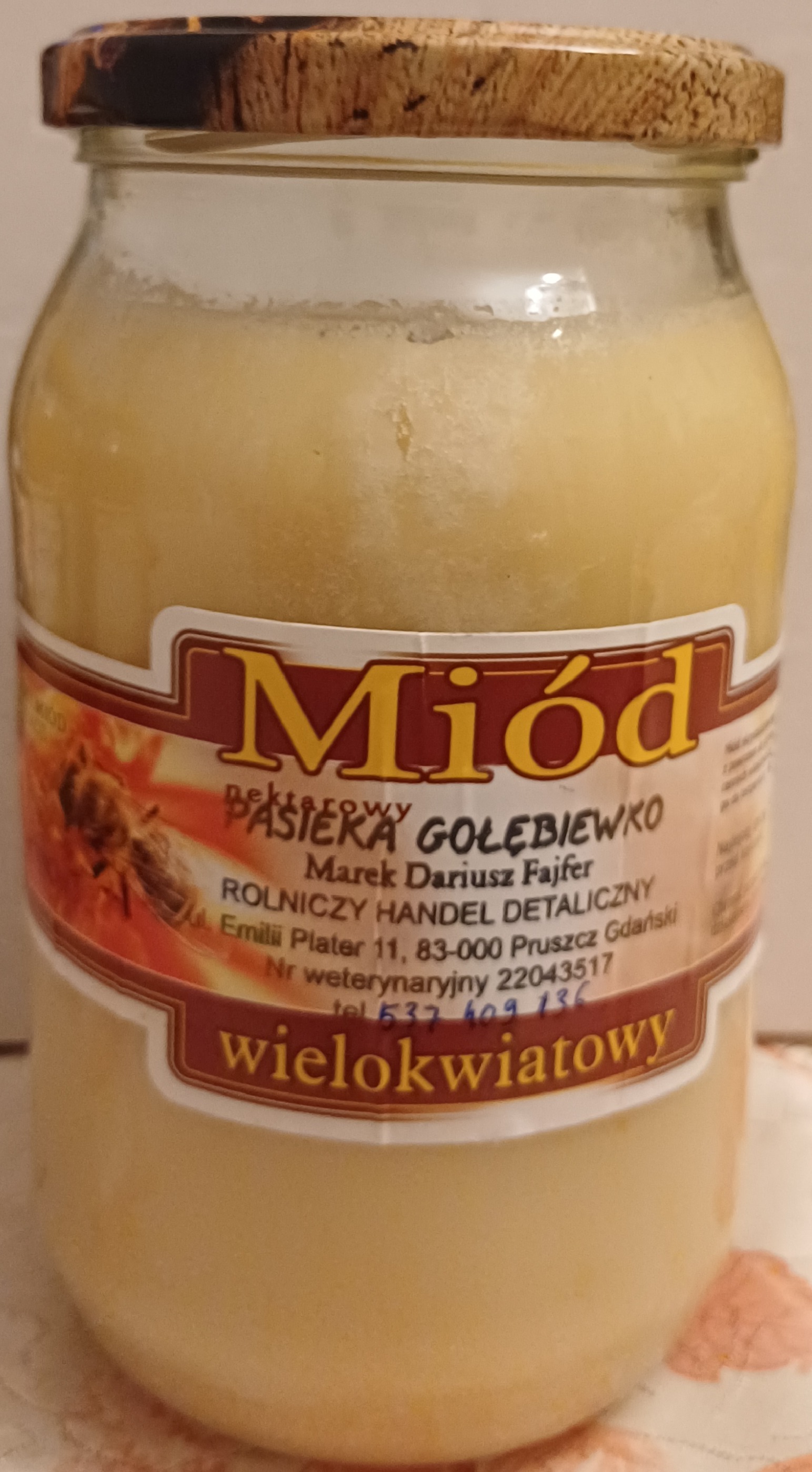 Miód wielokwiatowy 1kg